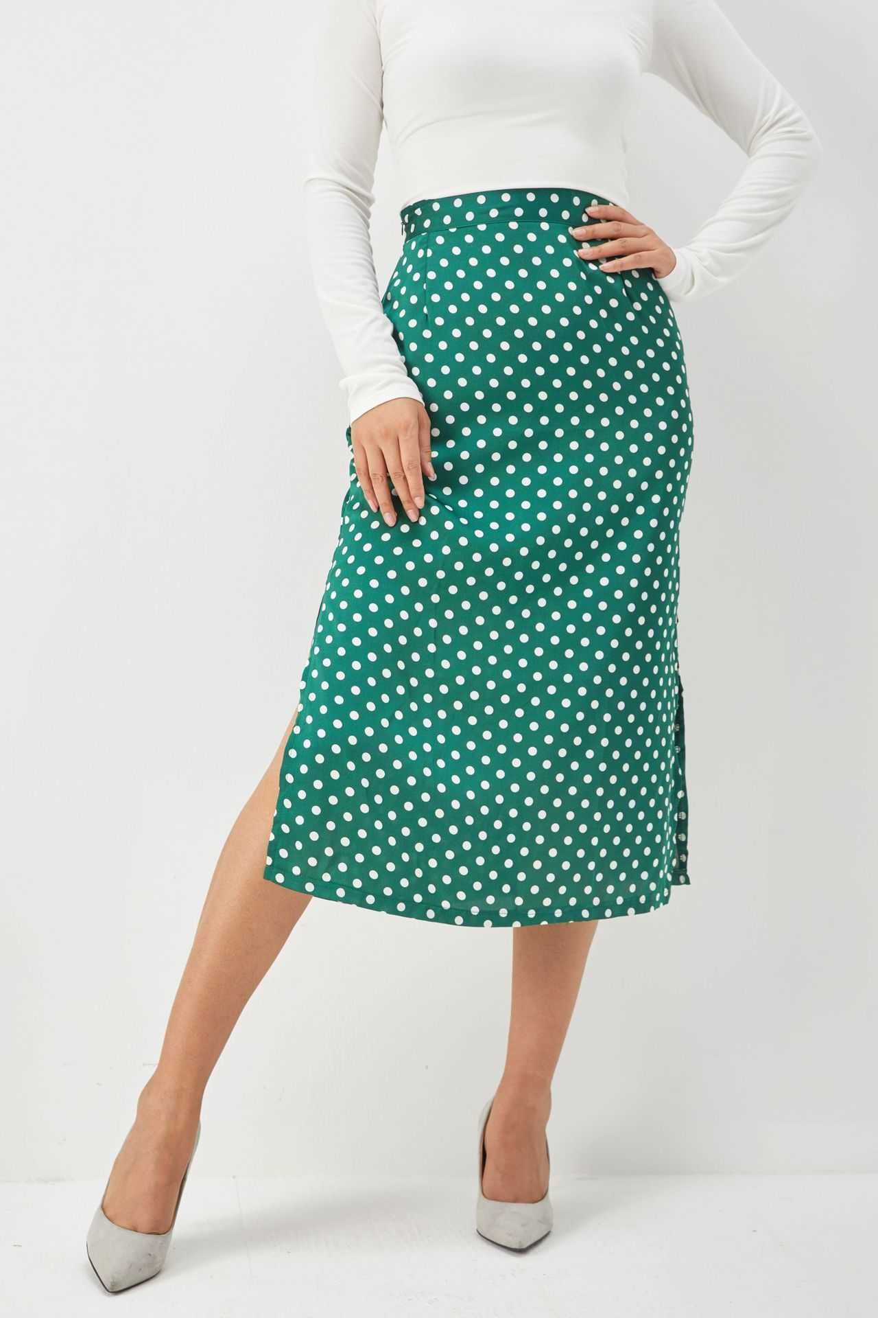 Polka Dot Green