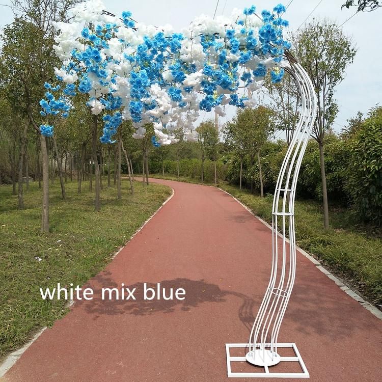 mélange blanc bleu