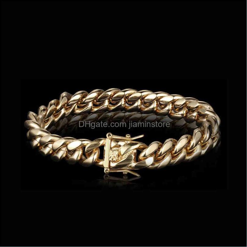 MJCN0053-Gold Bracelet-18 polegadas