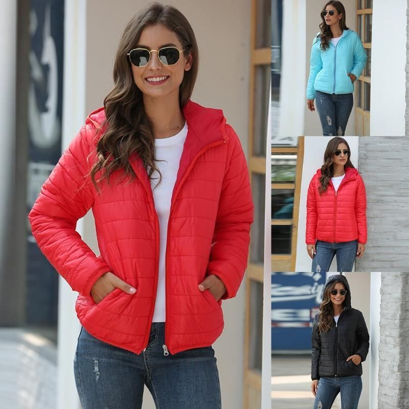 polyester puffer jacket warm
