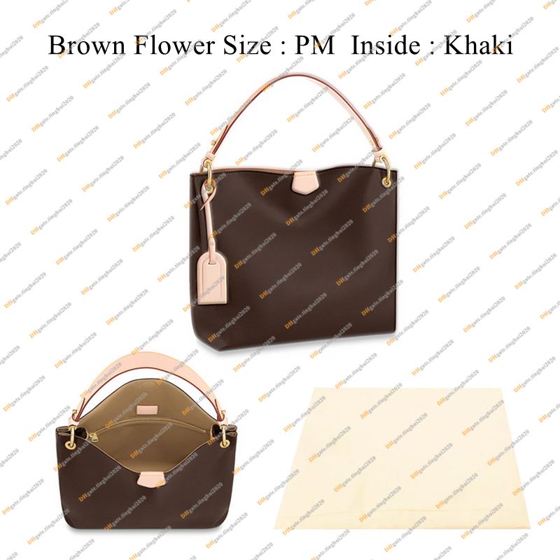 PM Brown Flower / Inner khaki