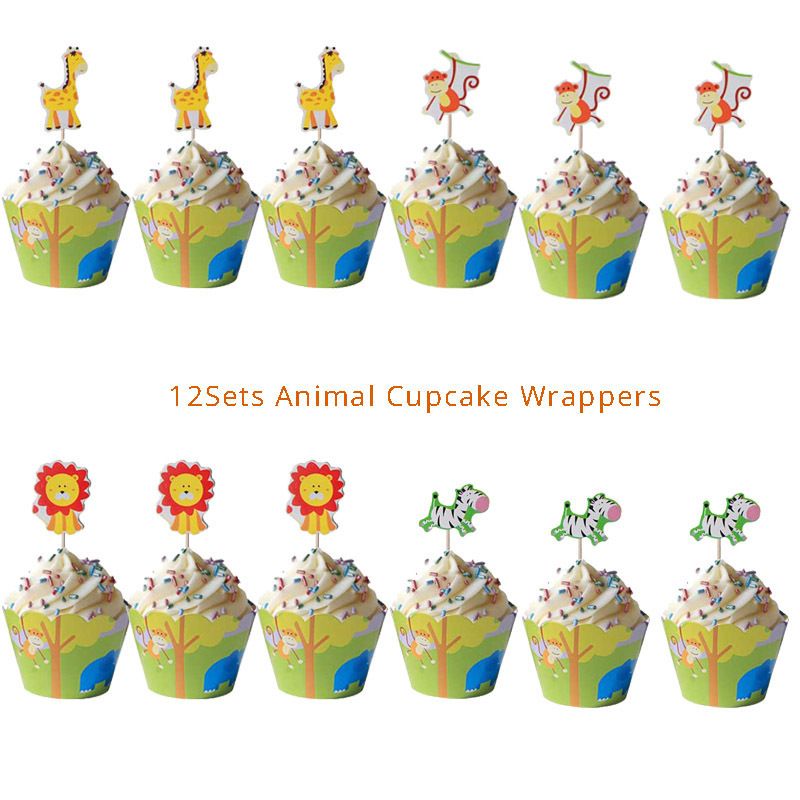 12xCupcake decor-C