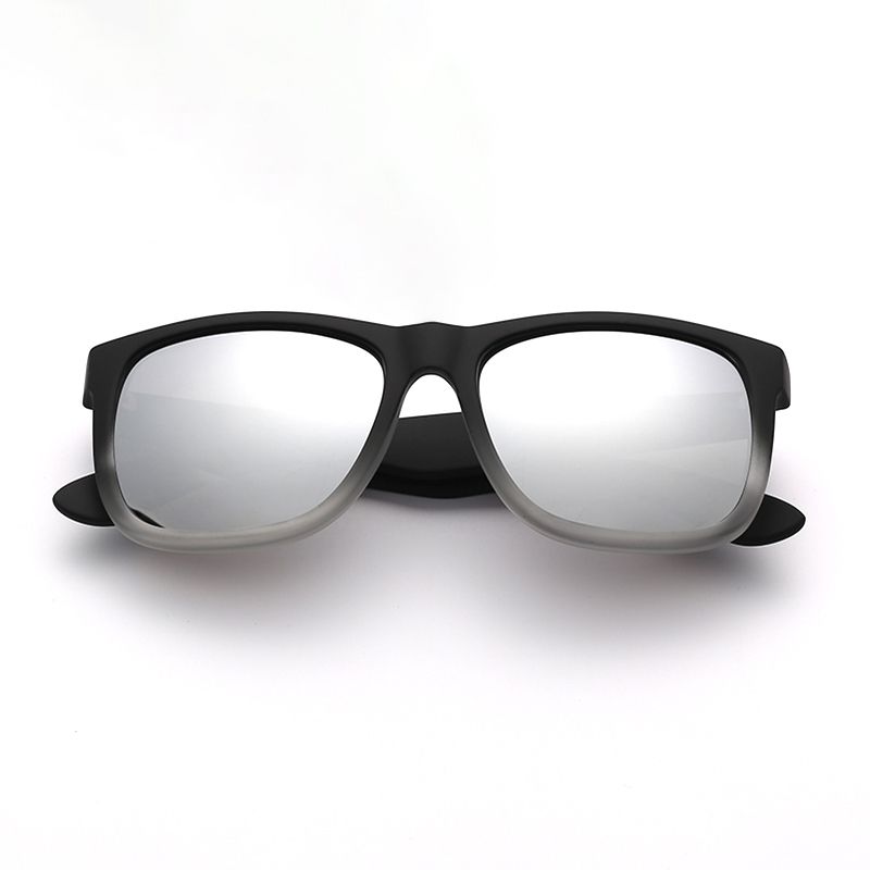 Matt Black Gradient Frame-Sliverミラー