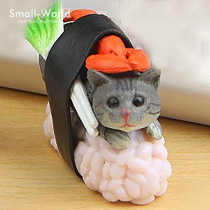 Sushi kattgrå