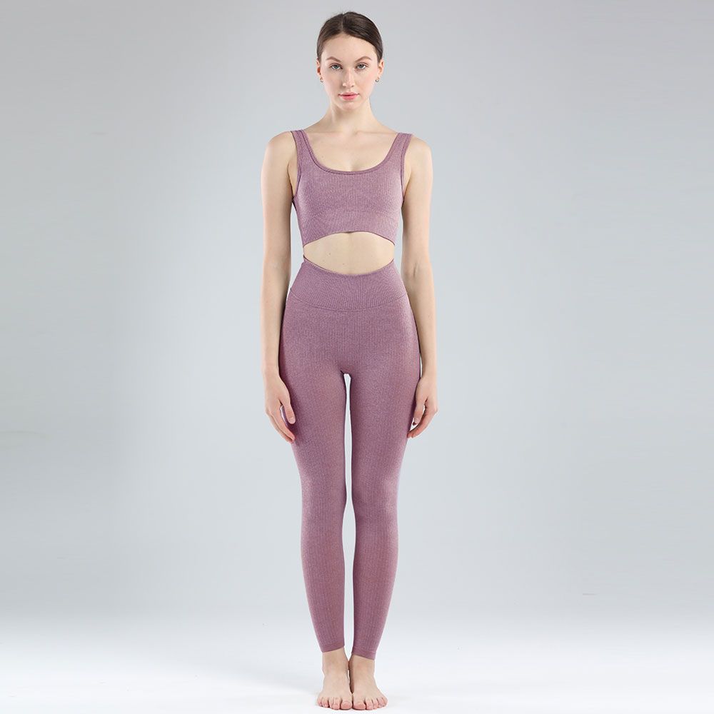 Bra pantalon violet