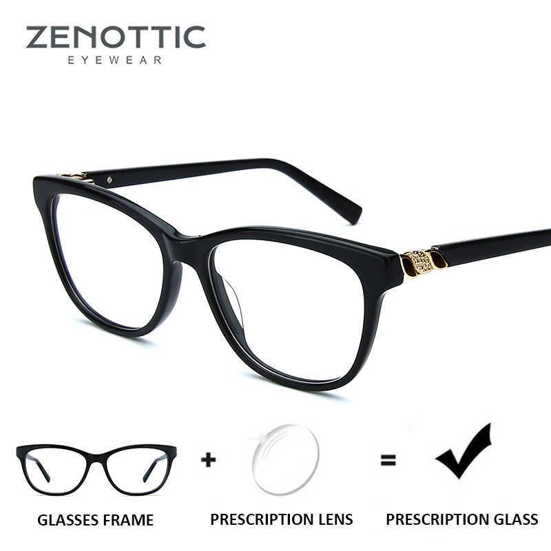 Acquista Zenottico Acetato Occhiali Da Vista Donne Anti Blue Light Computer  EyeGlasses Telaio Myopia Pochromic Ottici Ottici 210529 A 30,34 € Dal Dou09  | It.DHgate.Com