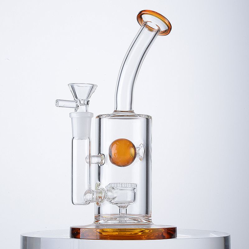 Orange bong avec bol