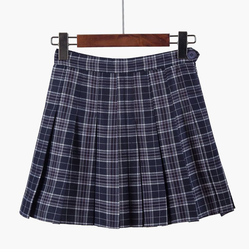 Donkerblauwe plaid