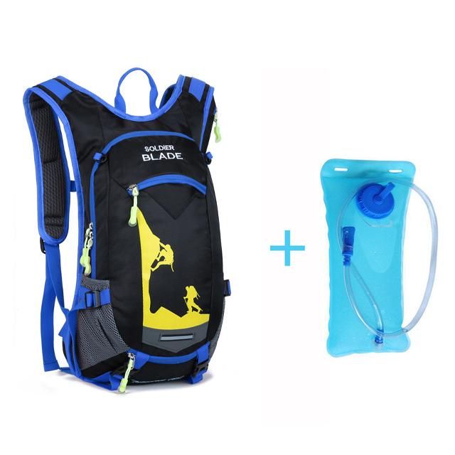 blue 2L water bag