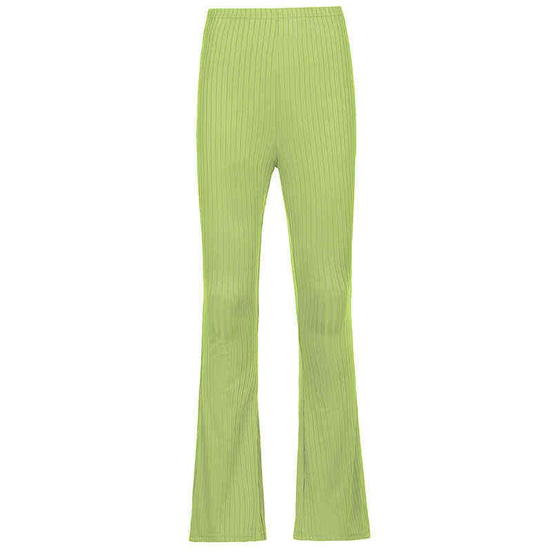 Pantalon mince vert