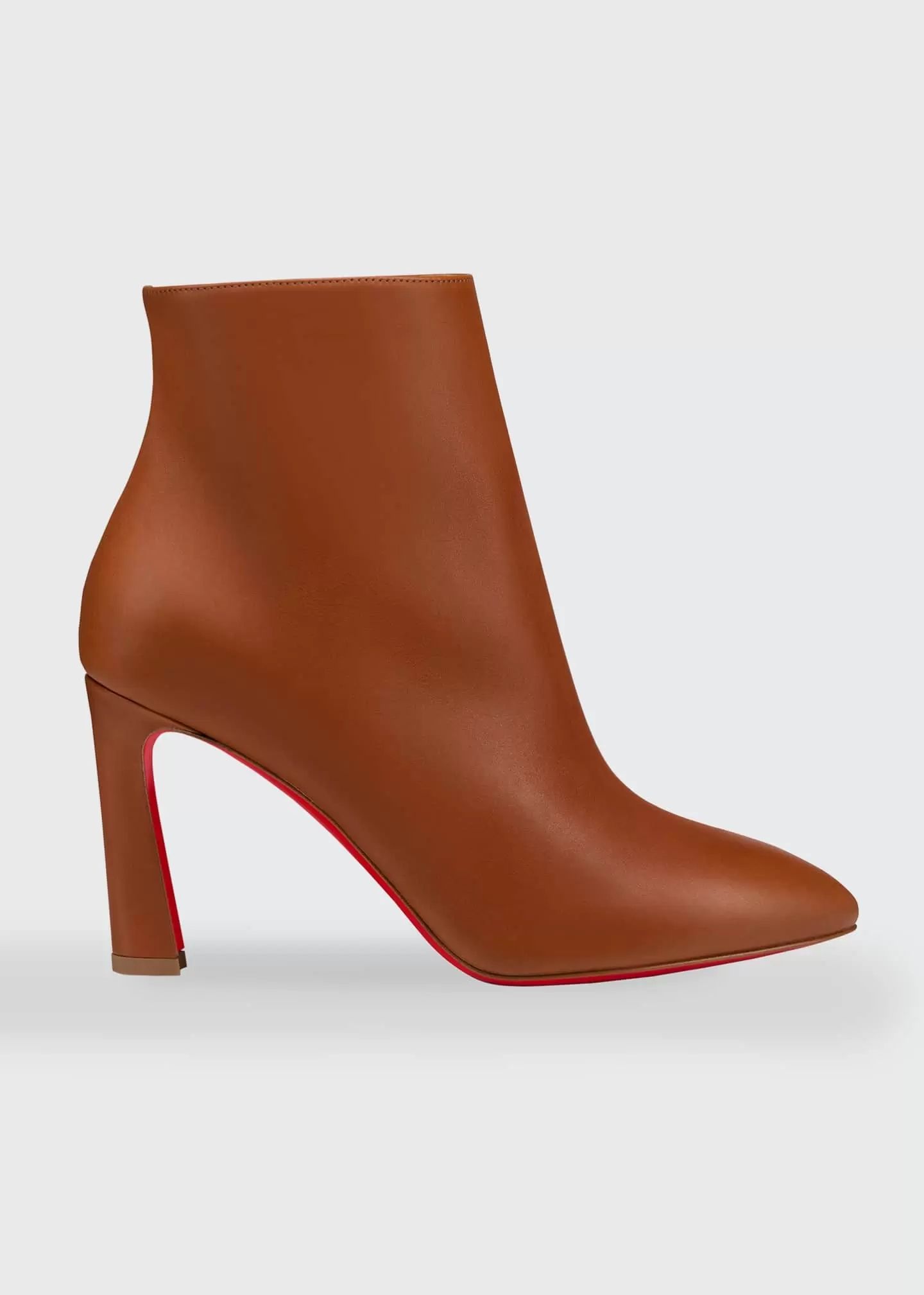 red bottom shoes booties
