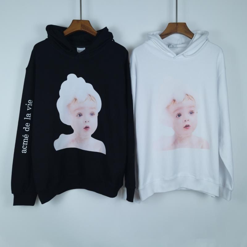 Compra Sudaderas Con Capucha Para Hombre Sudaderas Korea Moda Casual Marca  Adlv Hoodie Cara De Bebé Kawaii Sudadera Streetwear Mujer Algodón Barato |  Entrega Rápida Y Calidad | Es.Dhgate
