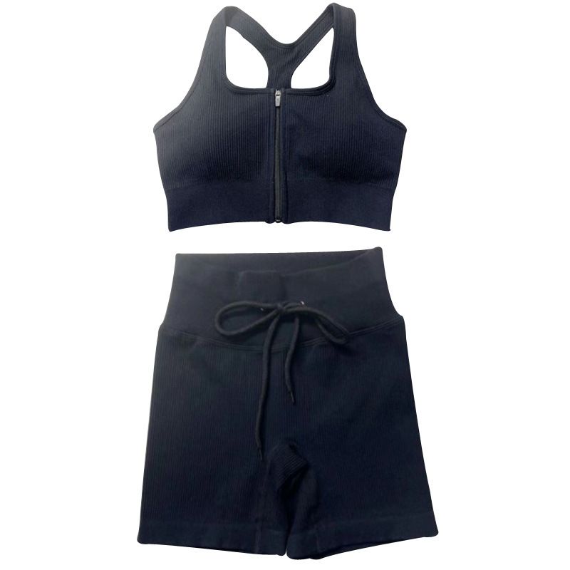 Schwarzes Shortset