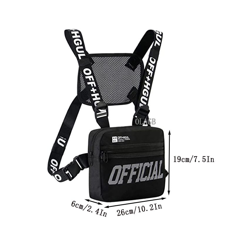 Chest Bag Unisex Bolso De Pecho Moda Official Vestuario y Calzado mimas.ir