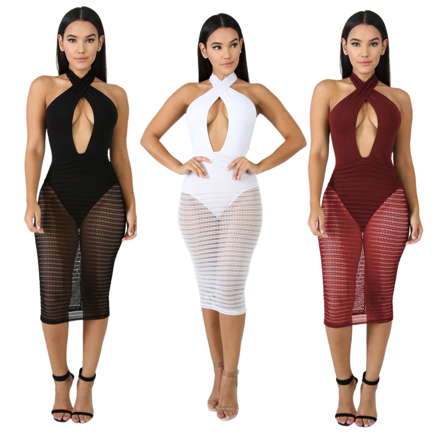 Compre 2022 Vestidos Europeos Y Americanos De Las Mujeres De Moda Sexy  Verano Liviano Cómodo Transpirable Vestido De Todo Partido A 19,86 € Del  Sherry03012 | Es.Dhgate.Com