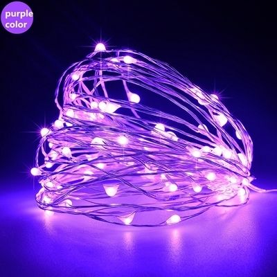 Фиолетовый-5m 50leds