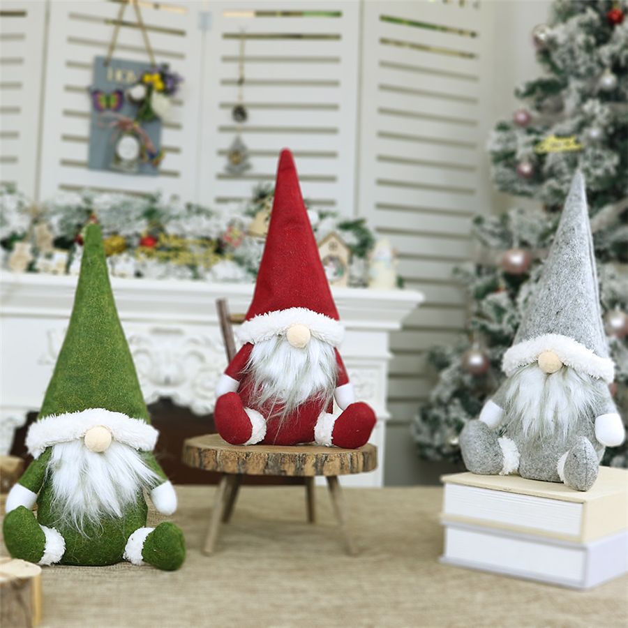 Acheter Joyeux Noel Suedois Santa Gnome Poupee Peluche Poupee Ornements A La Main Elfe Jouet Maison Maison Decor Decorations Decorations De Noel De 2 05 Du Hy Monkey Fr Dhgate Com