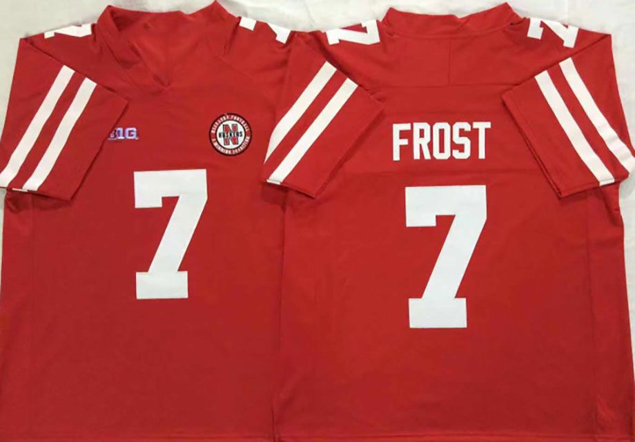 7 Scott Frost Red Jersey