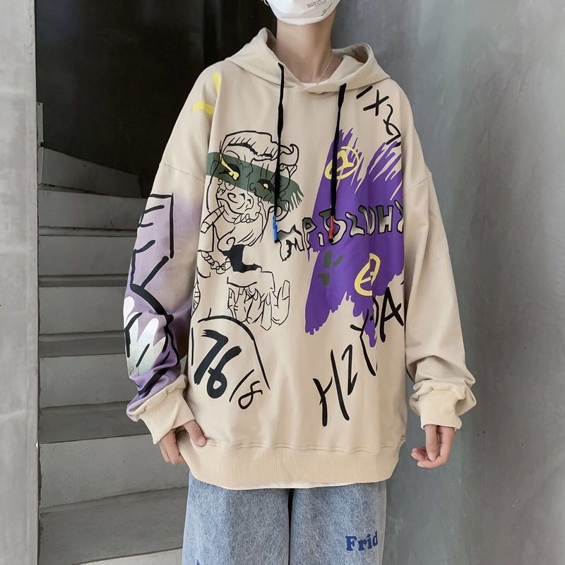 Compra Sudaderas Con Capucha Para Hombres Sudadera Con Capucha Gris Grande  Hombre Hip Hop Diseño, Blusa Divertida Casual Primavera Japonés Otoño ZZ61  Barato | Entrega Rápida Y Calidad | Es.Dhgate