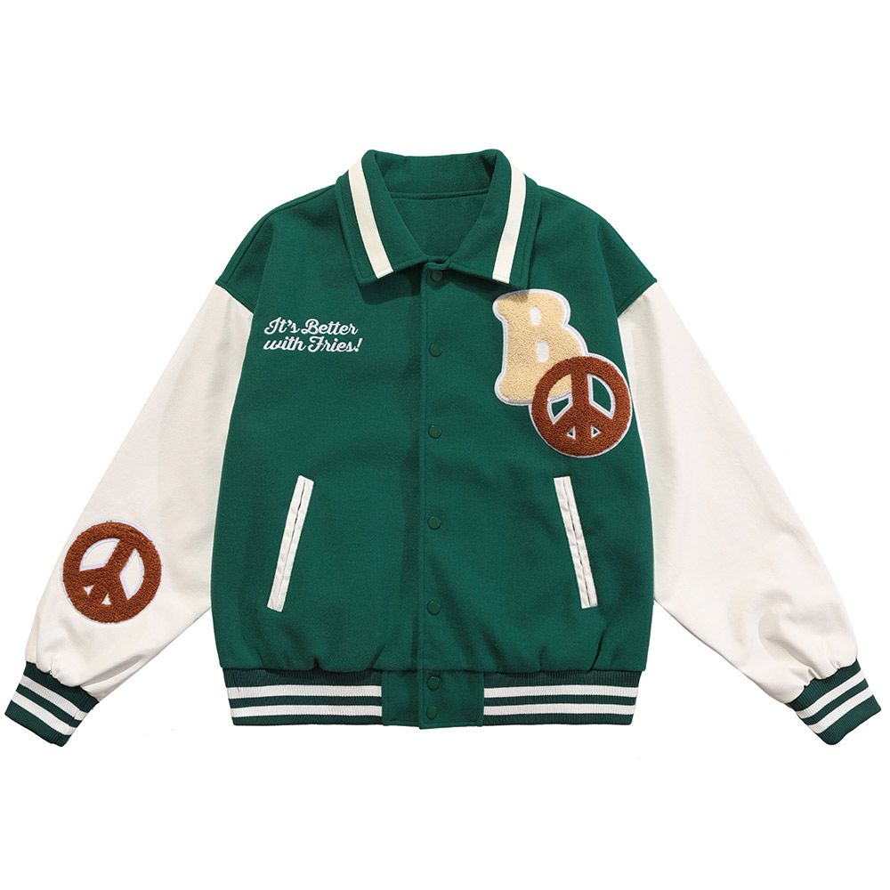 cartoon varsity jacket