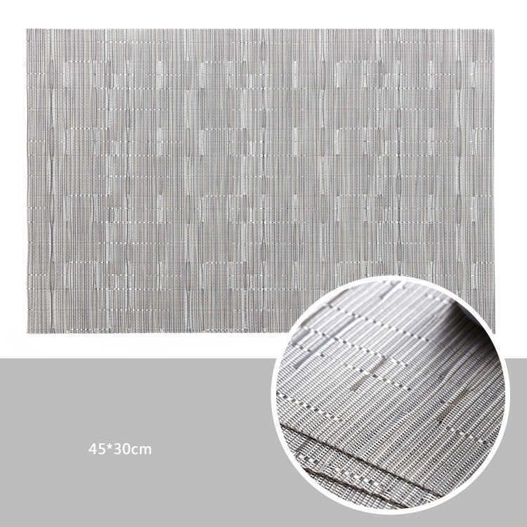 Silver bambu patter-45x30cm.