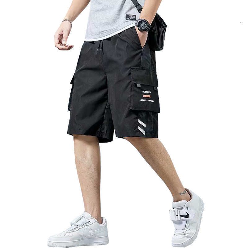 Acquistare Pantaloncini Da Uomo 2021 Summer Casual Cargo Shorts Runner  Fashion Black Hip Hop Streetwear Shorts Uomo Economico | Consegna Veloce E  Qualità | It.Dhgate