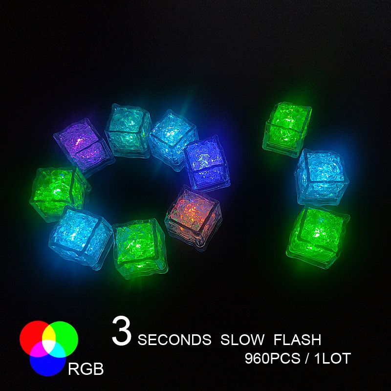 960 шт. RGB Flash Медленные 3S Изменить Цвет