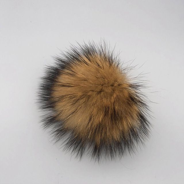 アライグマの毛皮13cm