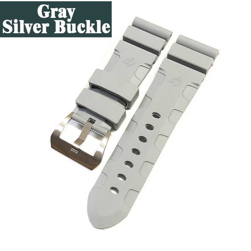 Grau-Silberschnalle-26mm
