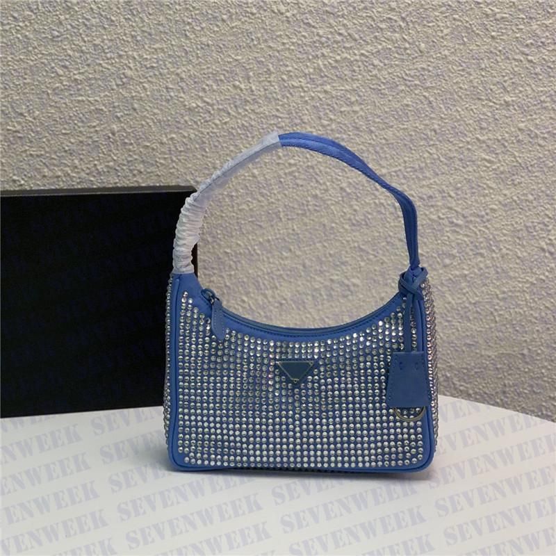 Bolsa azul/con caja