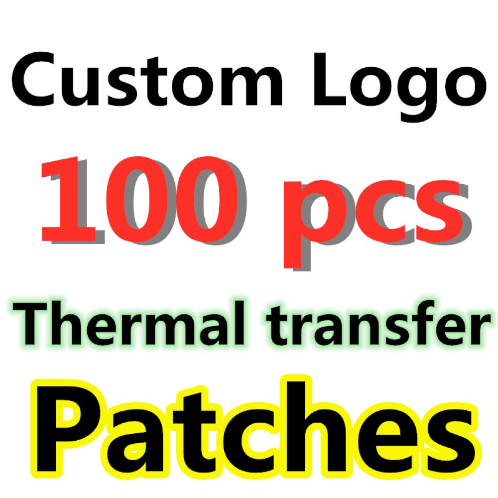 Custom Brand Logo Thermal Stickers On Clothes Iron-on Transfers