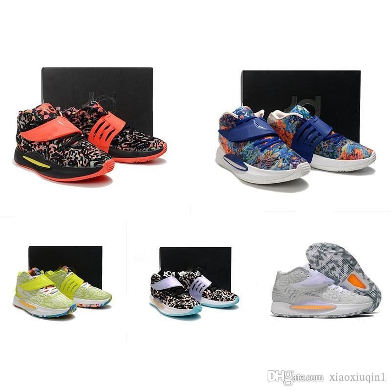 Compra KD 14 Zapatos Kevin Durant 14S XIV MENS EN VENTA KD14 Mujeres Multi  Color Leopardo Sychedélico Estampado Negro Puro Blanco Rojo Aqua Fresco  Slim Reaper D Barato | Entrega Rápida Y