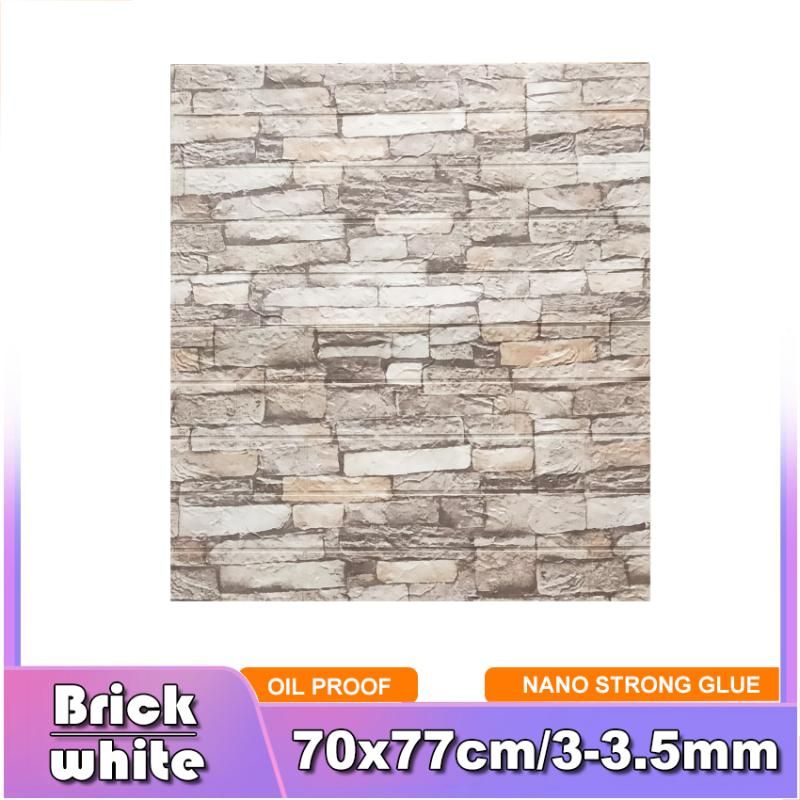 Cegła White 10 SZTUK 70x77cm