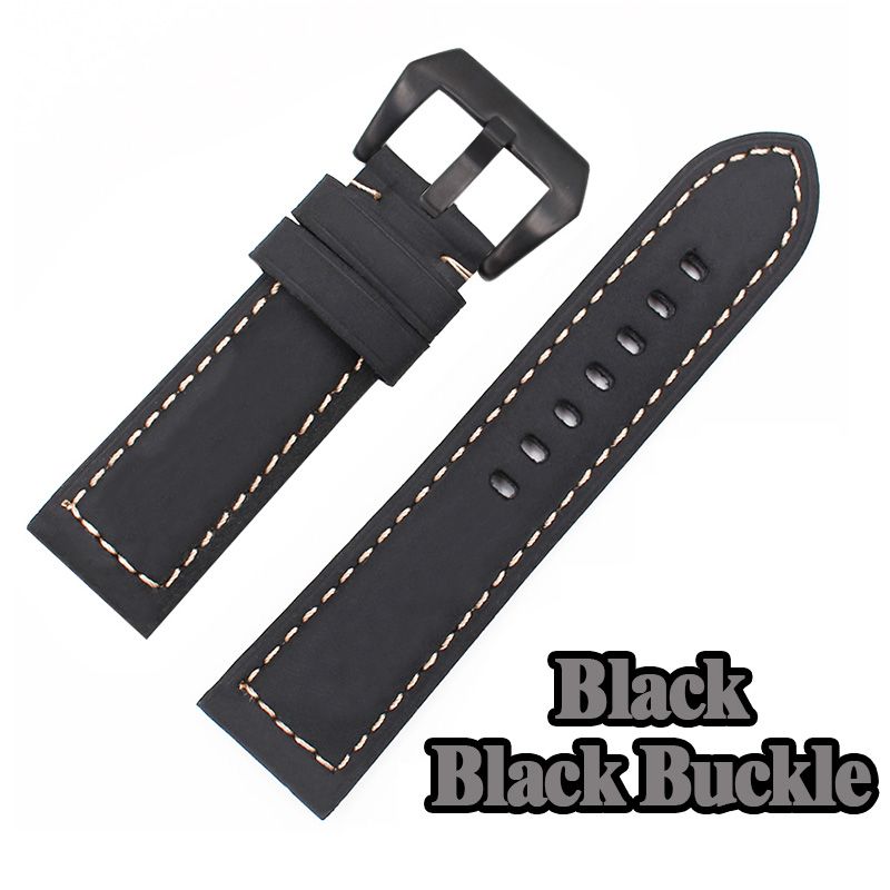 24mm Black-Black Buckle