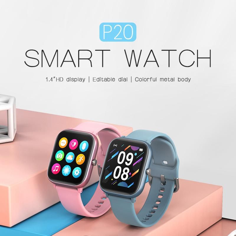 Suministro Al Por Mayor Relojes Inteligentes P8 Actualizar P20 Reloj  Hombres Mujeres Pulsera De Fitness 1.4 Pulgadas Pantalla Táctil Completa  Monitor De Ritmo Cardíaco Deportes SmartWatch Vs De Ulaalula, 39,08 € |  Es.DHgate.Com