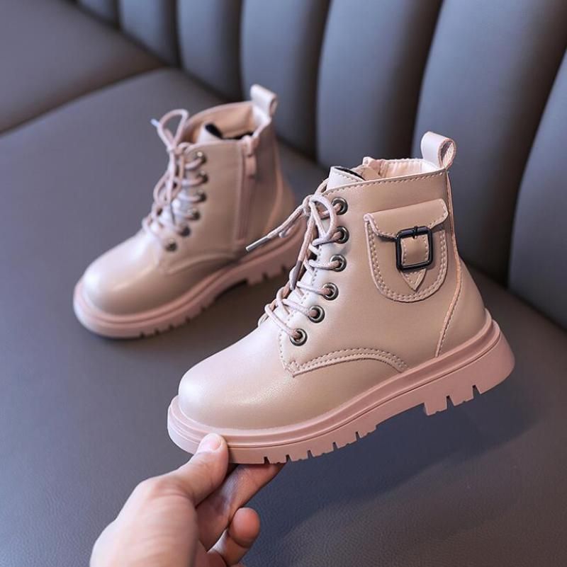 Compra Niñas Botas Botas Zapatos 2021 Otoño Invierno Niños Niños Patente  Bebé Botas De Cuero Moda Moda Corto Zapatos Deportes Barato | Entrega  Rápida Y Calidad | Es.Dhgate