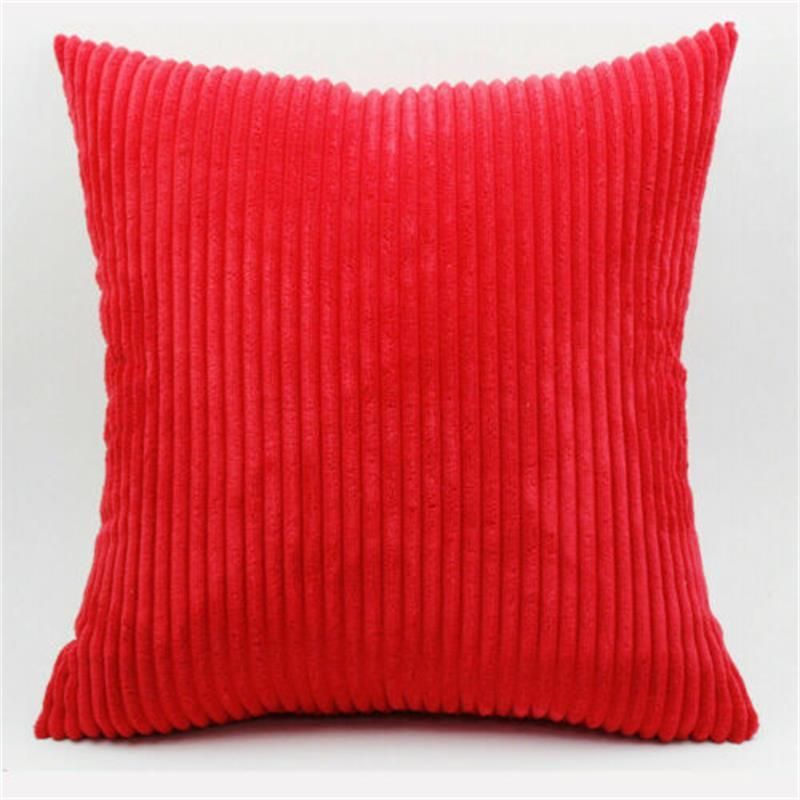16" 18" 20" 22" 24" 26" 28" Large Corduroy Cushion Cover Pillow Case Home Decor