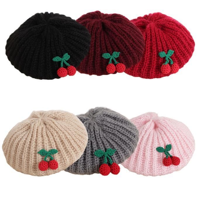 Sombrero De Boina De Lana Para Niños Sombrero De Boina De P Sombrero De Boina De Lana Para Niños Sombrero De Boina De P
