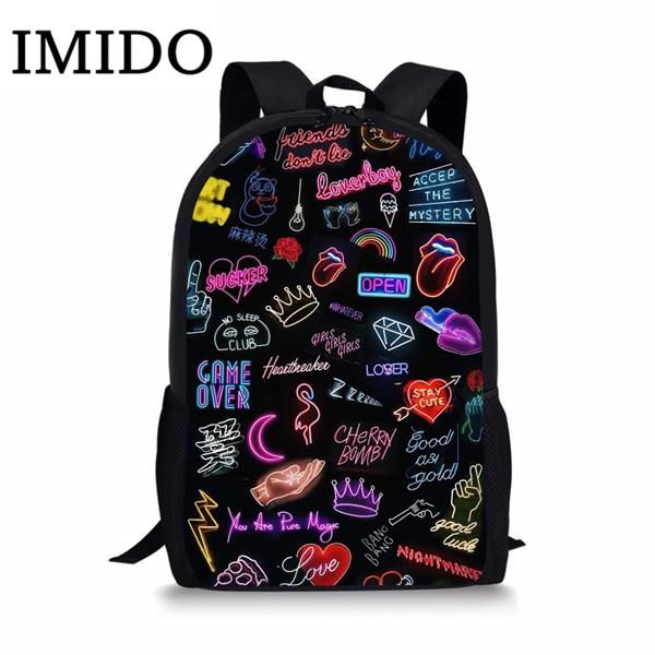 Compra Mochila Lalin Rock Music School Bag For Teenager Boys Girls Travel  Equipaje Paquete De Equipaje Compras Hombro Rucksack Mochila 2021 Barato |  Entrega Rápida Y Calidad | Es.Dhgate