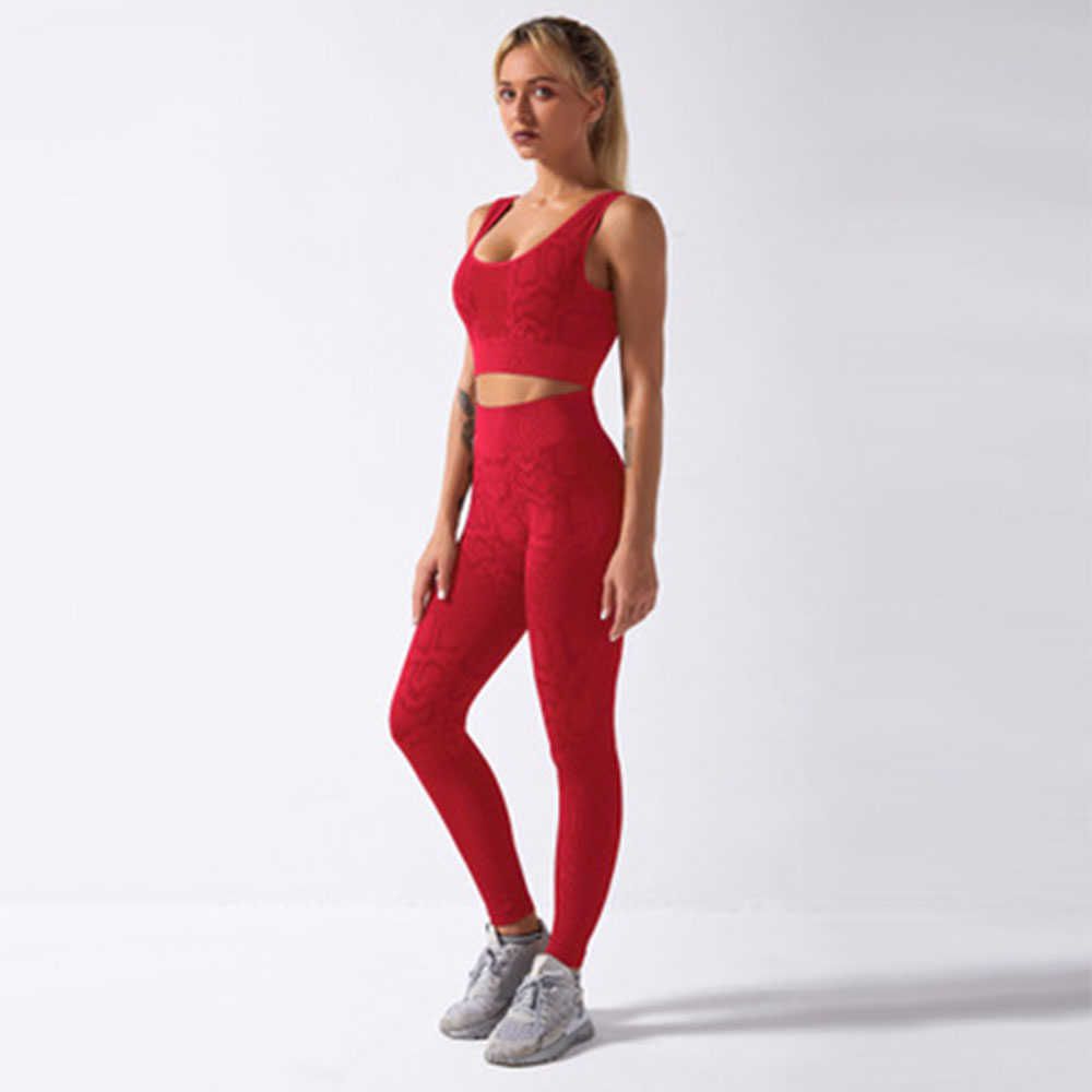 Red Yoga Set