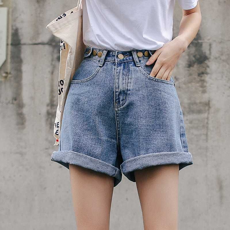 Denim Shorts Women 2020 Streetwear 