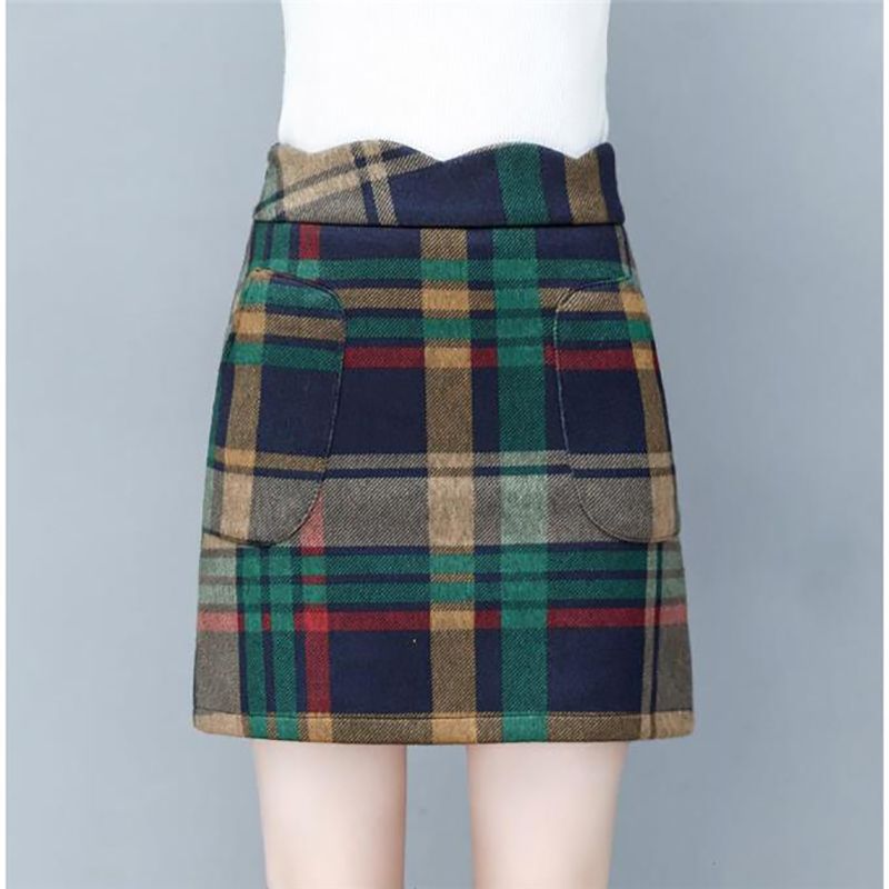 wool skirt 4xl