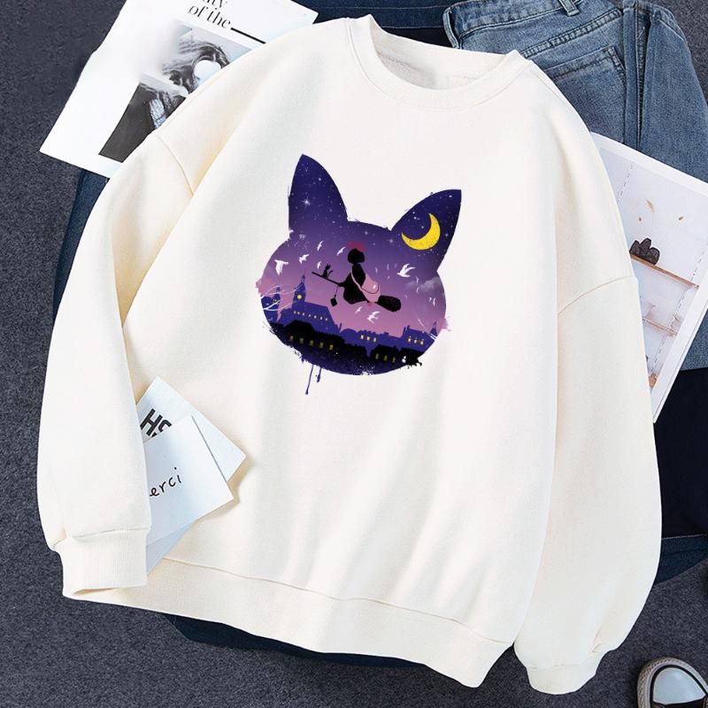 Compra Sudaderas Con Capucha Para Hombres Midnight Cat Pasillo Hombres  Sudadera Kawaii Anime Japonés Harajuku Calle Vintage Ropa Hipster Hombre  Urbano Top Barato | Entrega Rápida Y Calidad | Es.Dhgate