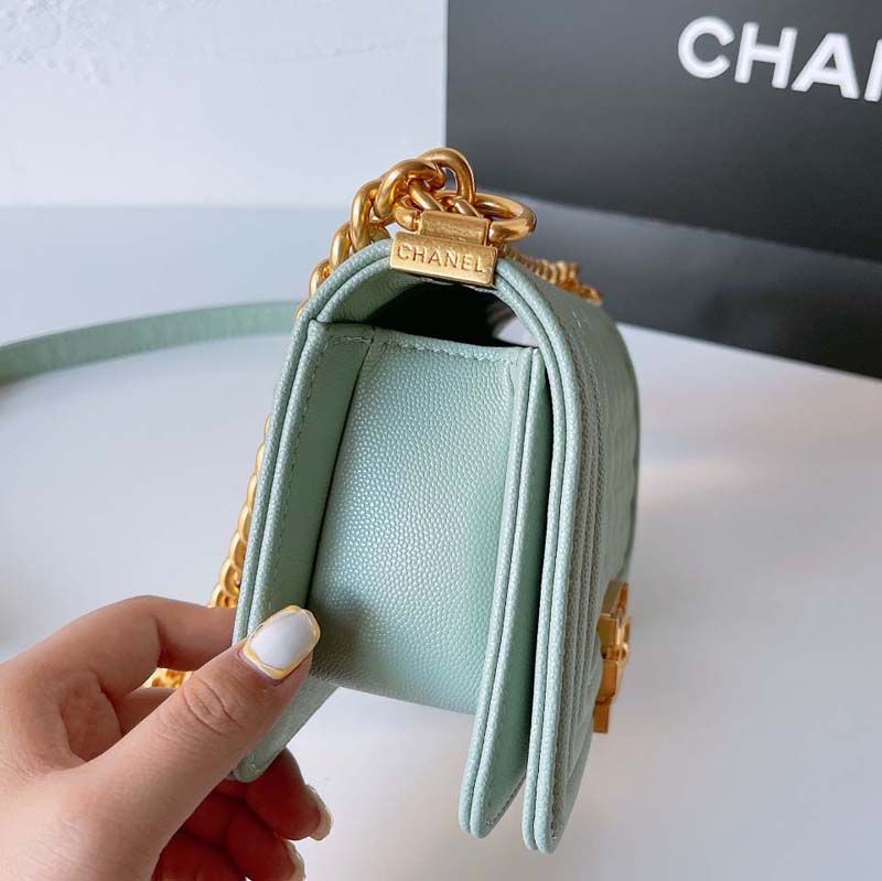 chanel boy bolsa vertical