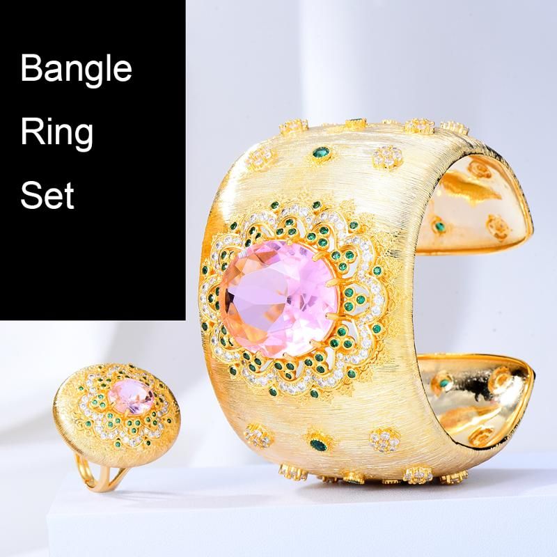 Bangle Ring Set Resizable