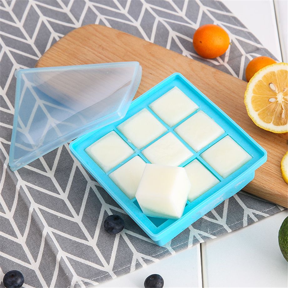 2021 Silicone Ice Cube Molds Icy Block Mold Silica Gel Popcicle Mould