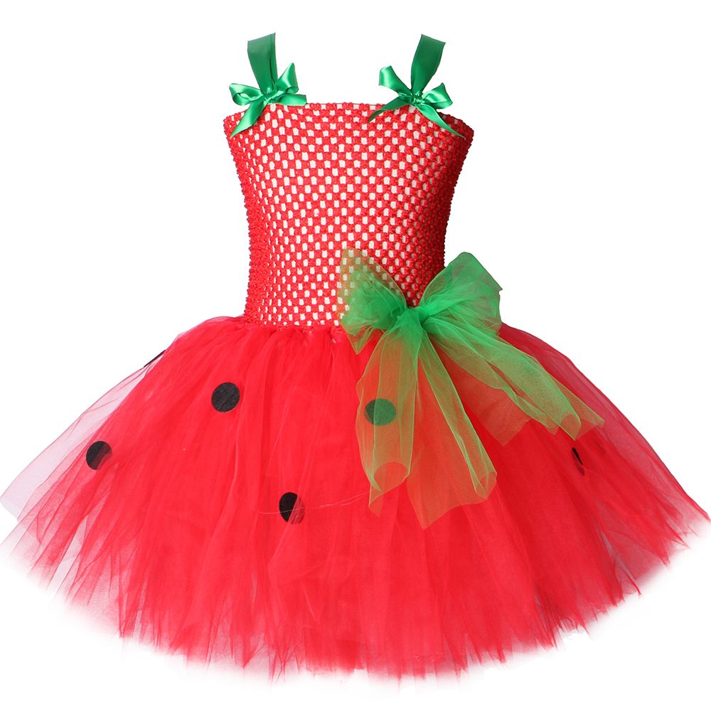 robe rouge tutu
