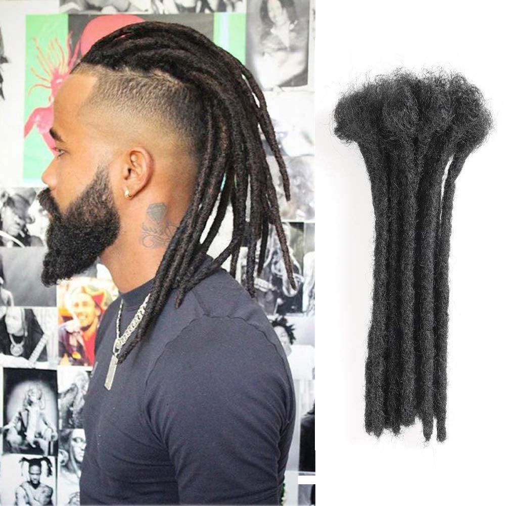 100% Human Hair Dreadlocks Extensions Handmade 8 12inch for Hip-Hop Style 10Bundle/Lot Natual Black Solid Color From Reggae Culture For Men 100% Human Hair Dreadlocks Extensions Handmade 8 12inch for Hip-Hop Style 10Bundle/Lot Natual Black Solid Color From Reggae Culture For Men