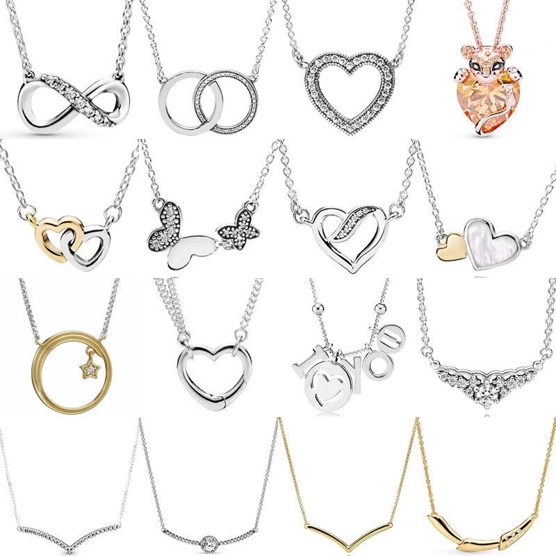 Interlocking Circles Necklace 