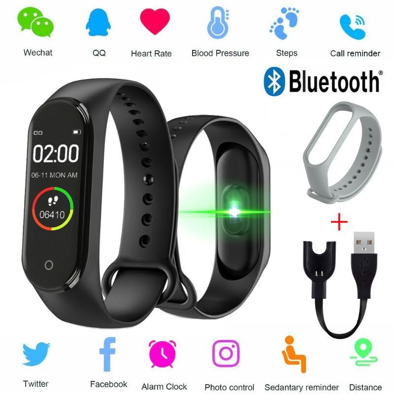Compra Hombre Reloj Digital Mujeres Moda Pulsera Inteligente Ritmo Cardíaco  Mensaje Mensaje Recordatorio De Llamadas Podómetro Relojes Para Niños Para  Android IOS Barato | Entrega Rápida Y Calidad | Es.Dhgate